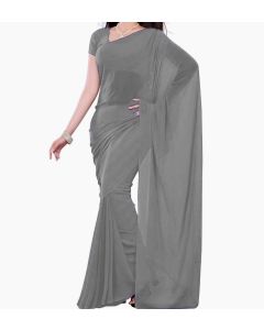 Chiffon Silk Fabric Gray